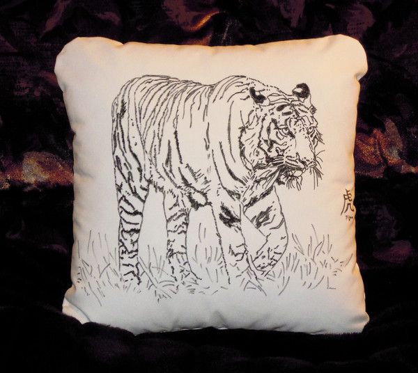 Coussin "Tiger" Taille 40X40cm